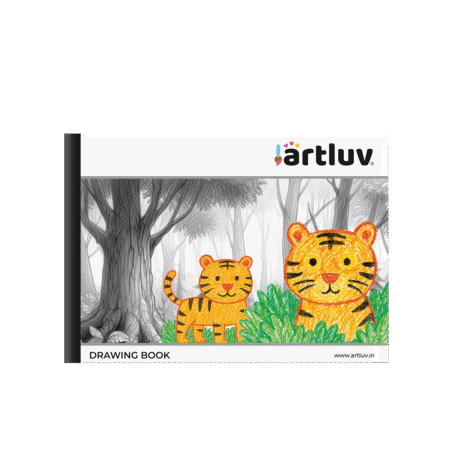 Drawing Book Small 20 Pages_1 Artluv Small 20-page drawing book for kids